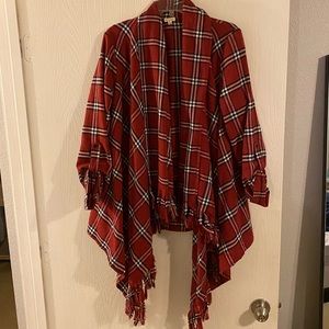 Plaid Cardigan
